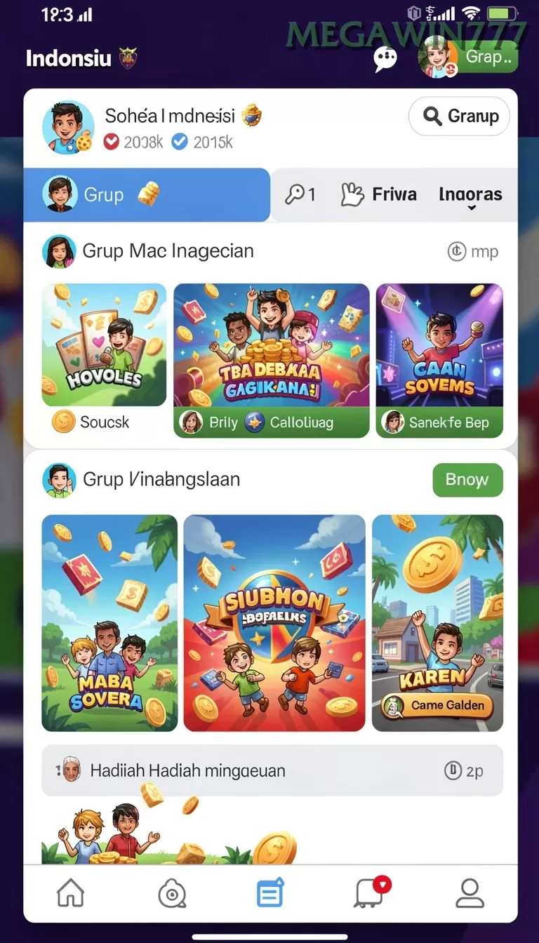 Cuplikan layar PK95 — menu navigasi